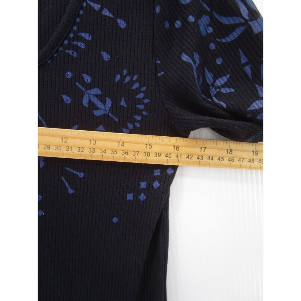 Desigual Sweater Medium Pullover Floral Abstract … - image 5